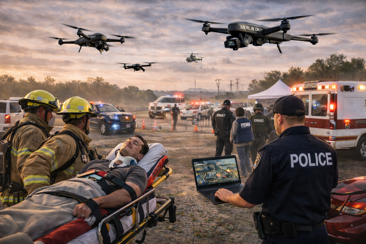 Public safety drone operations